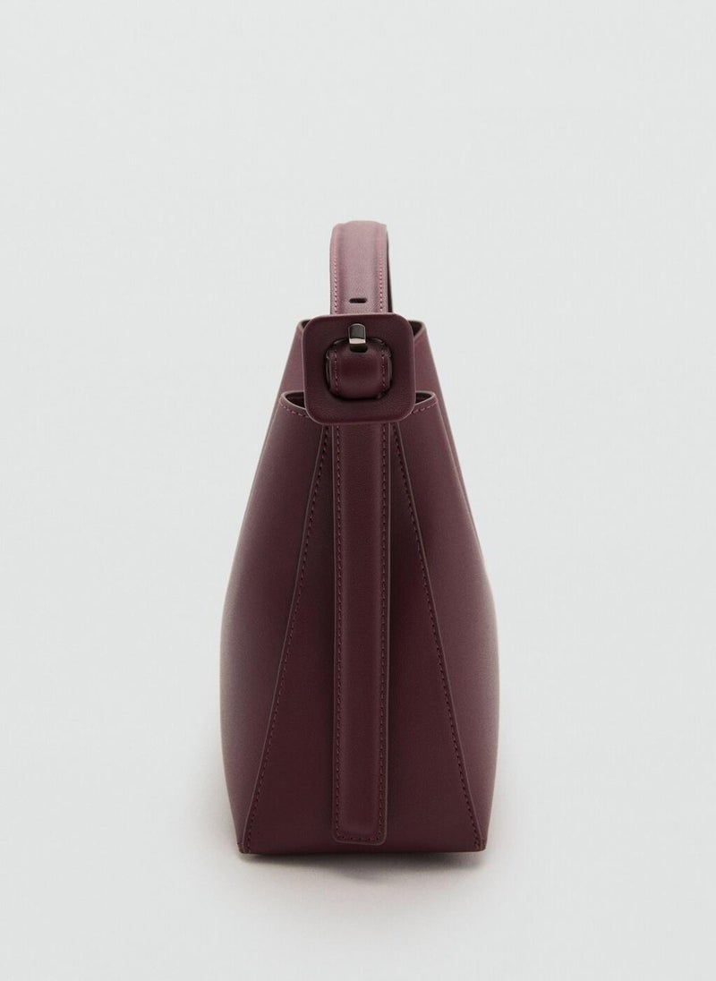 مانجو حقيبة تسوق صغيرة بإبزيم - Image 3