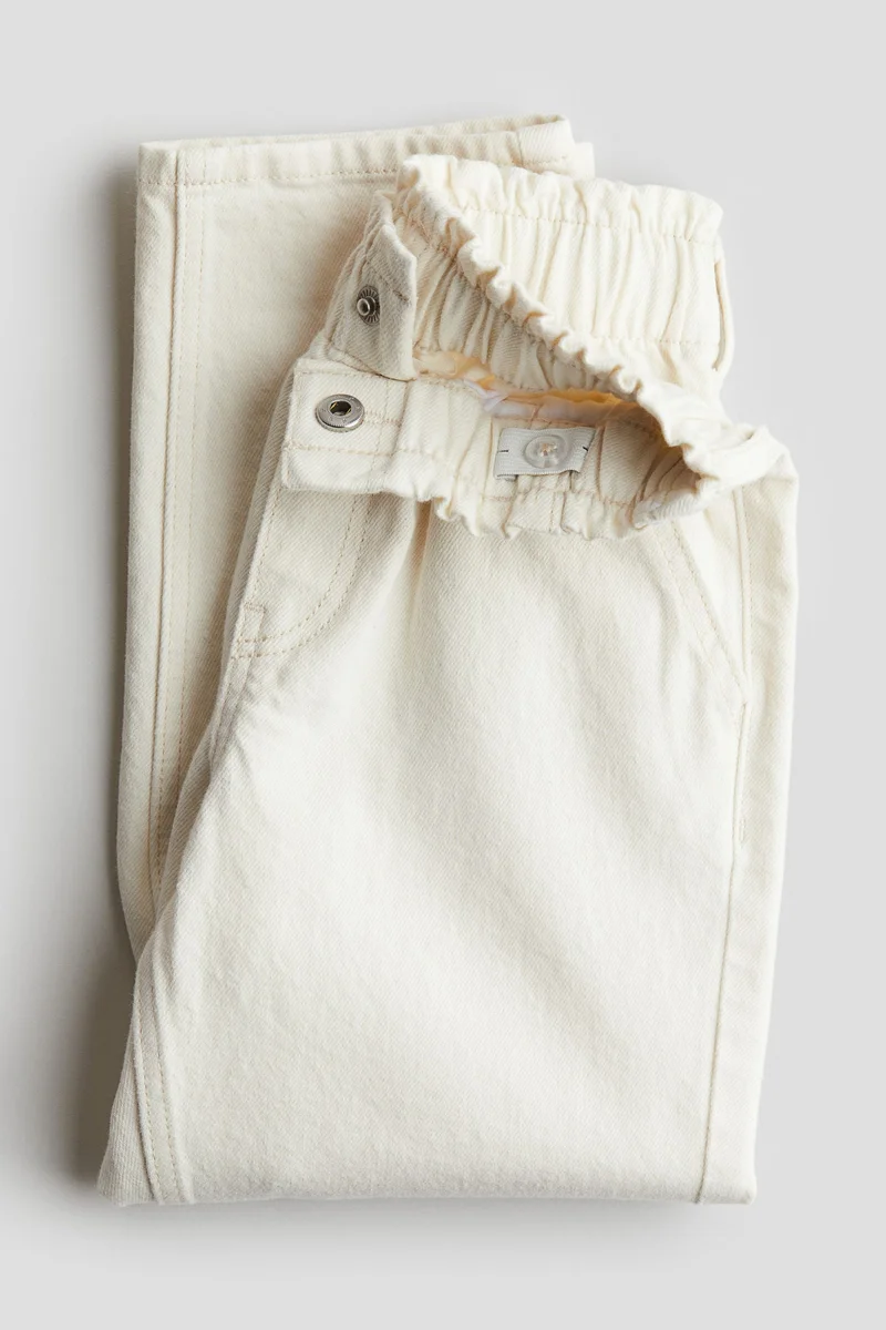H&M Relaxed paperbag jeans