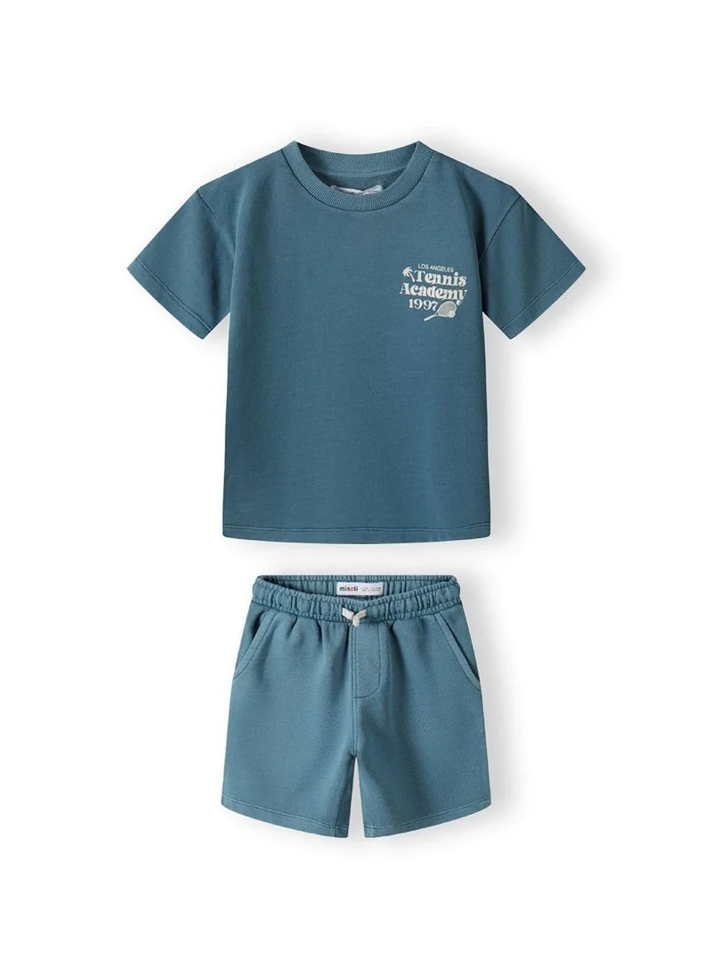 مينوتي Kids Boys  Short Sleeve T-Shirt And Shorts Set