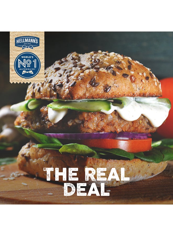 Hellmann's Mayonnaise, Ideal as a dip, dressing or spread, Real, 100% recycled plastic bottle, 410g  - Image 3