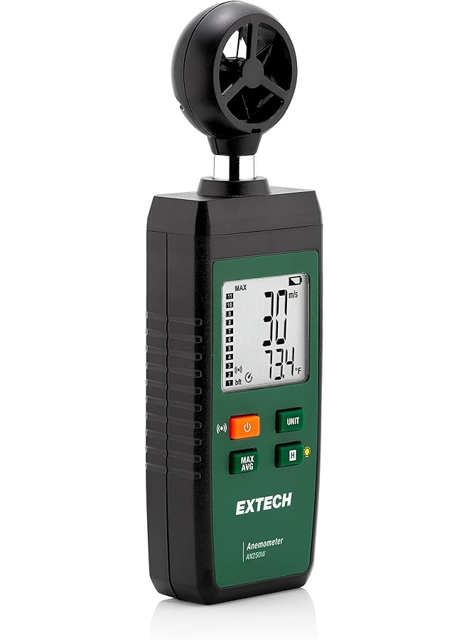 Extech An250W Airflow Meter With Connectivity To Exview App - Image 1