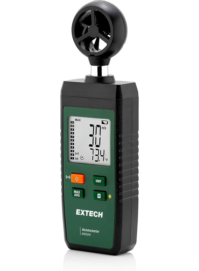 Extech An250W Airflow Meter With Connectivity To Exview App - Image 3