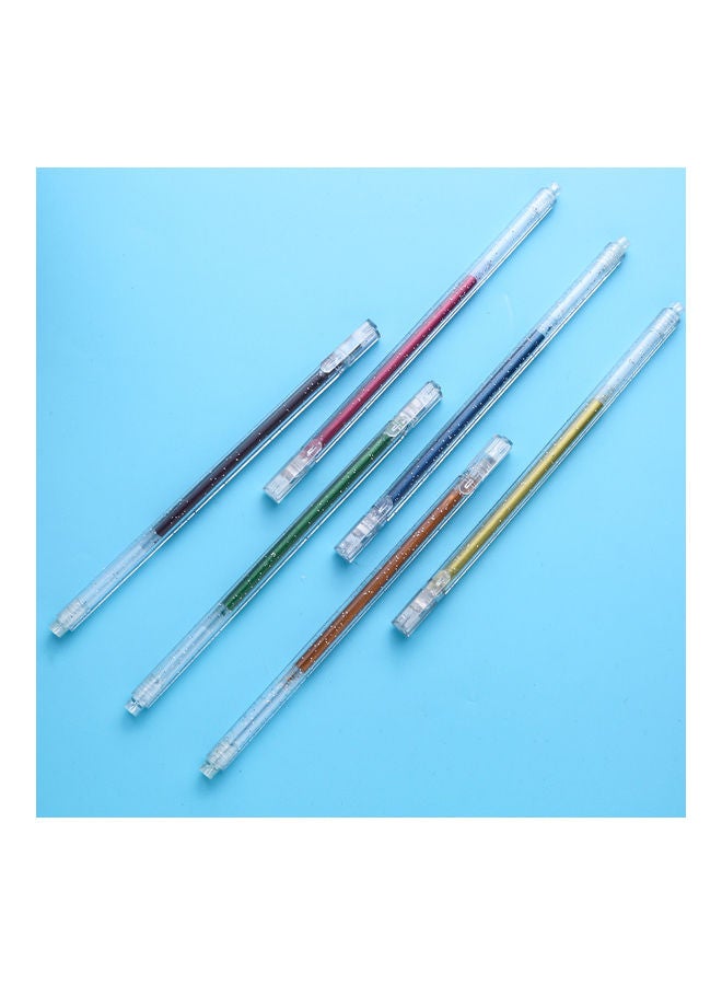 NIBEMINENT 12-Piece Colour Glitter Gel Pen Set Multicolour - Image 5