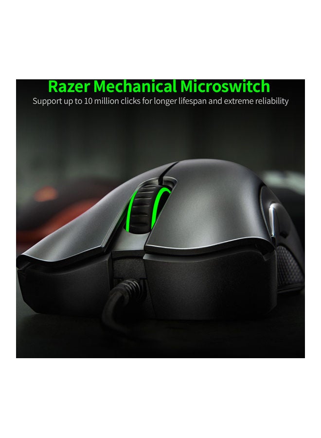 RAZER DeathAdder Essential Wired Gaming Mouse Ergonomic Mice with 6400DPI Optical Sensor 5 Programmable Buttons Black (2021 Version) - Image 2