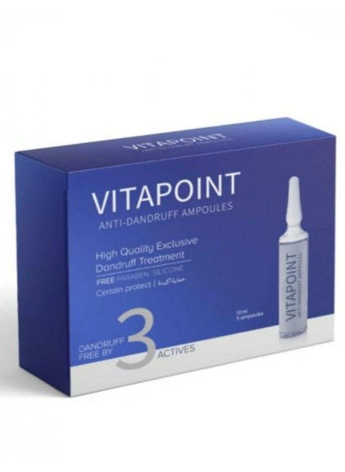 MELANO - MELANO Anti-Dandruff Shampoo 400 ml+Vitapoint Anti dandruff Ampoule - Image 1