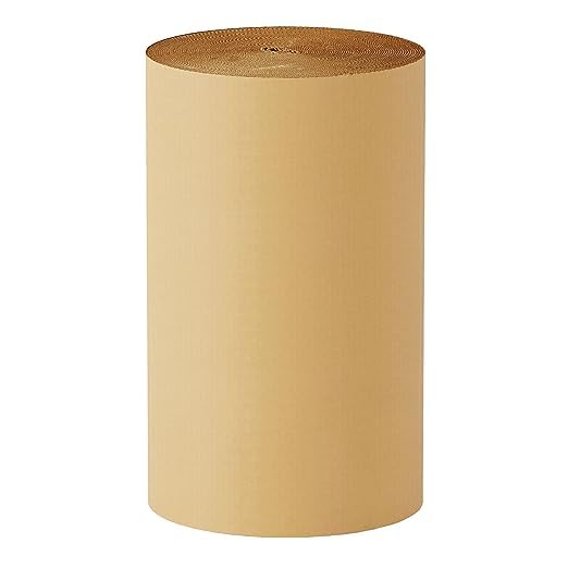 SecureShip 2 Ply Brown Corrugated Roll 36" Inch For E-Commerce Packaging 140 Gsm Paper (5 Meter) - Image 1