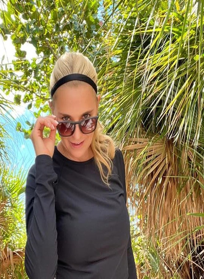 Sweaty Bands Womens Girls Headband - Non-Slip Velvet-Lined Exercise Hairband - 2-Pack Dogs Days and Wicked Black 5/8-Inch - Image 5