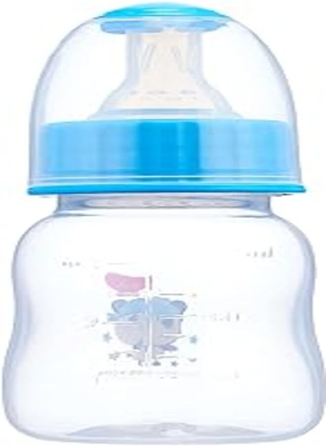 FISH Little Fish Polypropylene Crystal Standard Baby Bottle 90 ml - Blue 