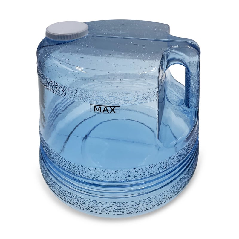 اكسيفي Xcivi حاوية مياه سعة 1 جالون / 4 لتر لزجاجة تجميع بديلة لتقطير المياه، وعاء جالون بلاستيكي محمول، مقصف مياه متوافق مع Megahome وأجهزة تقطير المياه الأخرى على سطح الطاولة - Image 4