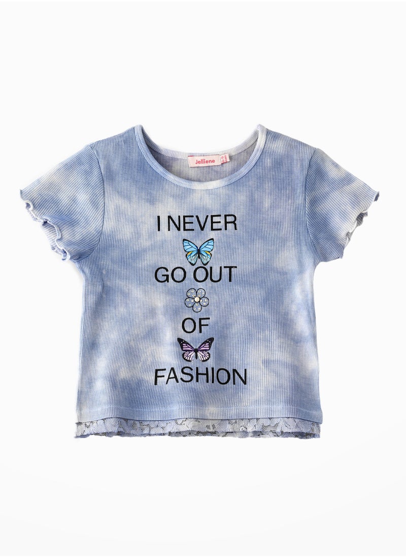 Jelliene Girls Printed T-Shirt  - Image 1