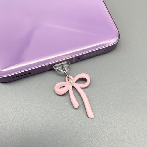 Pmeixcy Mobile Charger Protector, Dust Plug Charm Set of 3, Zinc Alloy Phone Charger Port Cover, Decorative Dust Plug for Kindle Paperwhite, Stylish Accessories for Daily Use, Outing, Party - Image 4