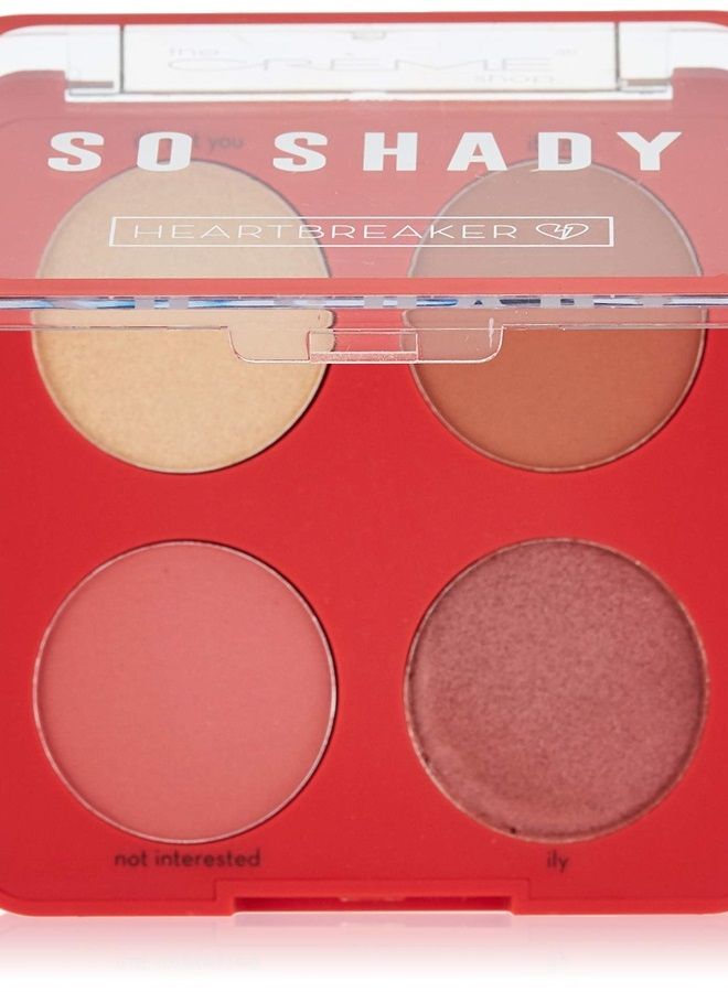The Crème Shop "So Shady Eyeshadow Palette (Heartbreaker) - Image 1