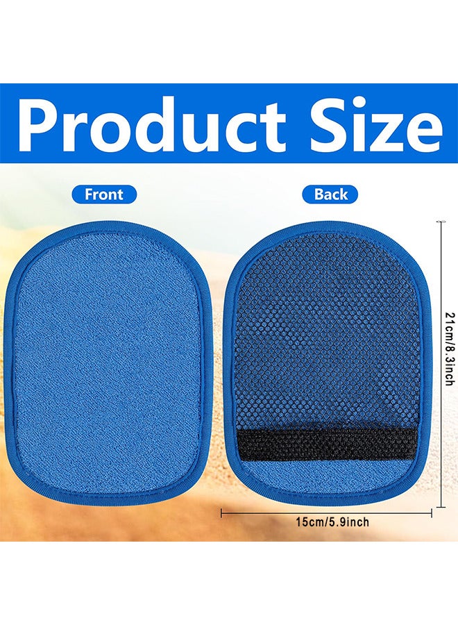 Depend 2PCS Sand Remover For Beach, Sand Removal Bag, Soft Sand Wipe Off Mitts, Sand Free Beach Accessories Essentials, Beach Sand Remover Cleaner Mitts Bag For Beach Activities Volleyball Sandboxes - Image 2