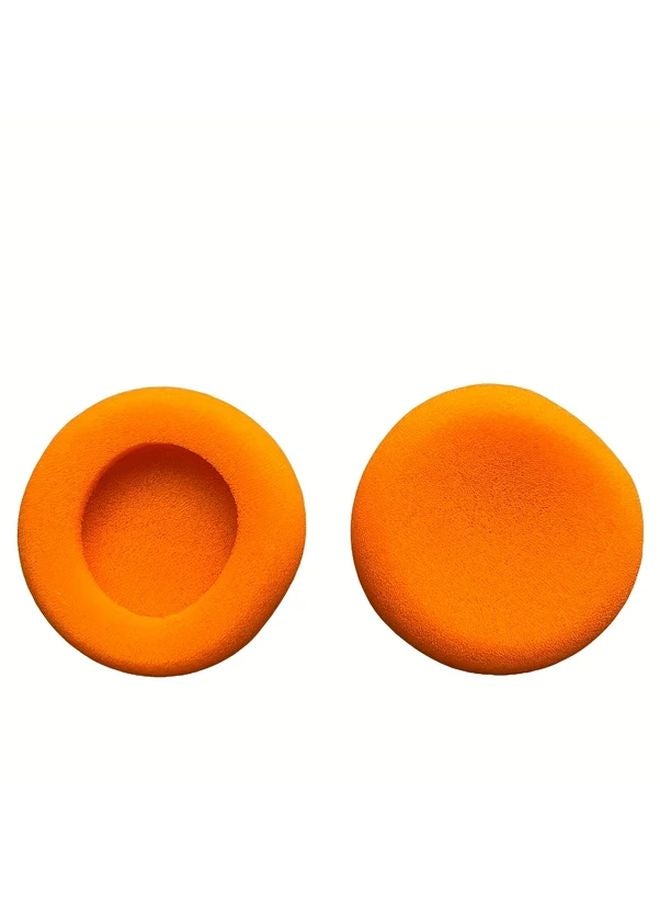 Tangerine Headphone Sponge Covers For Koss PortaPro Earbuds Headband Pads - Image 1
