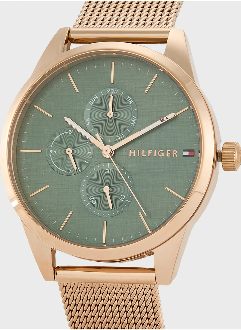 تومي هيلفيغر Camille Mesh Strap Analog Bracelet Watch