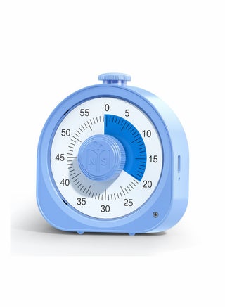 Timer Rechargeable 60 Minute Visual Desk Countdown Time Clock for Kids and Adults, Kitchen Cooking Pomodoro Productivity, Management Tool Teaching Classroom (Blue) - pzsku/Z6F1CD5FA059D0244C9B2Z/45/_/1704615165/95ab76af-b77c-4da0-aeac-7450787e8f74