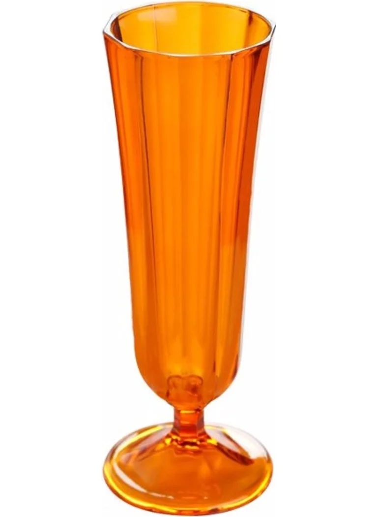 Porland Orange Flute Champagne Glass 130 cc 2-pack 04FIA001736