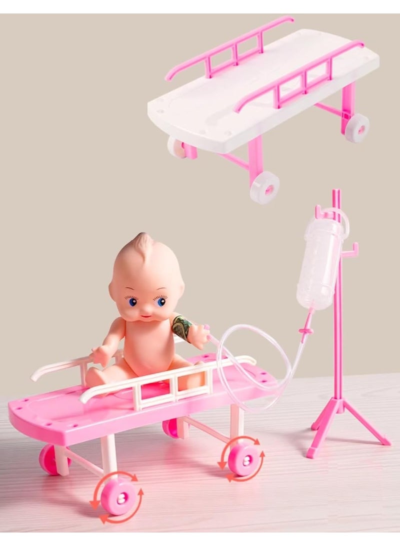 Doctors Set for Kids, Kids Doctors Sets for 3+ Year Old Boys and Girls Pretend Medical Playset with High simulation Stethoscope Educational Toys Dentist Toys Gifts - Image 4