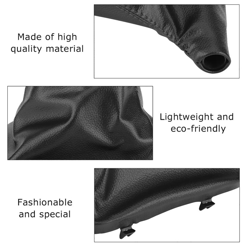 Left Hand Driver Car Gear Stick Shift Knob Gaiter Boot Cover for E34 E36 Z3 - Image 5