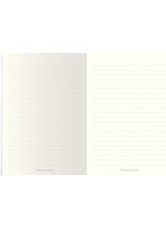 Christian Lacroix A5 Journal, Black Paseo Pattern - 6” x 8” - Layflat Writing Journal with 152 Ruled Ivory Pages  - Image 3
