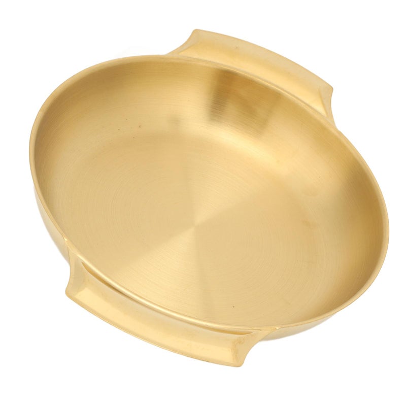 Large Stainless Steel Paella Pan For 6 Servings Easy Clean Uniform Heating - Image 4