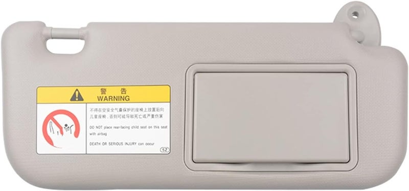 QASULER Sun Visor Panel with Makeup Mirror for Toyota Corolla