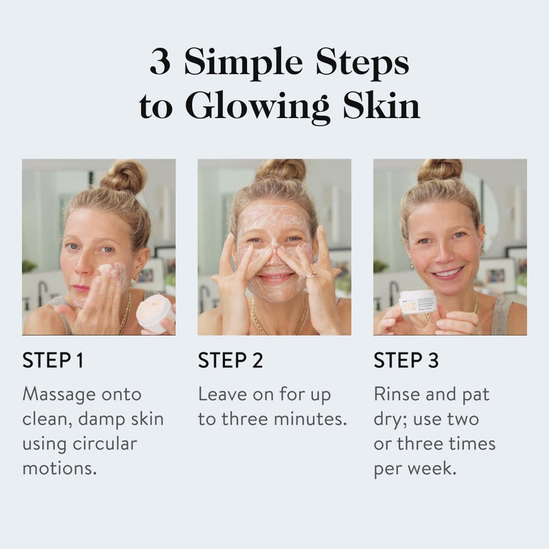 goop Beauty Microderm Exfoliator | Microdermabrasion Scrub to Smooth Textured Skin | Physical & Chemical Exfoliant | Micro-Exfoliating Minerals & Glycolic Acid | 1.7 fl oz - Image 4