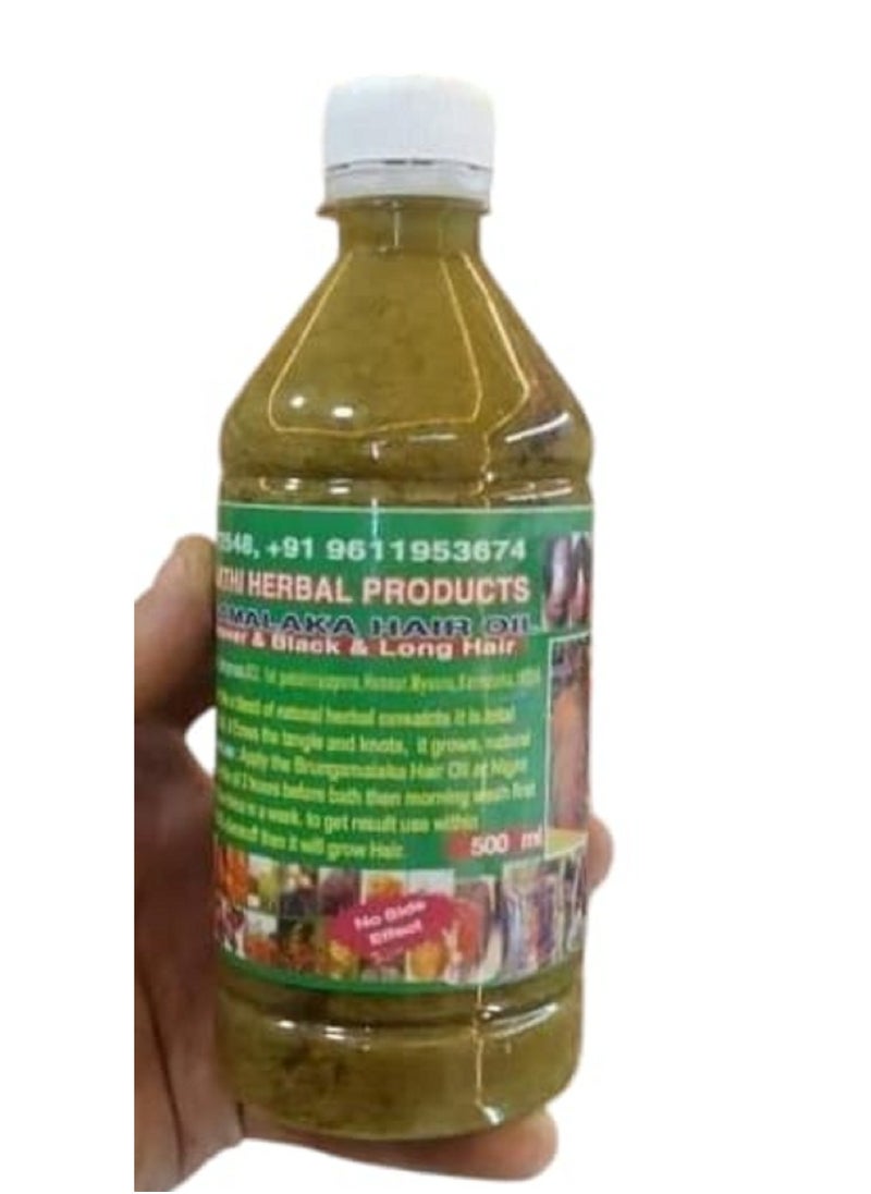 Shiva 108 Indian Herb Oil For Hair Lengthening, Bottle Size 500 ml  - Image 3