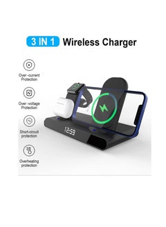 AROAQ Wireless Charger Stand 3 in 1 Dock 20W Fast Charging Station for iPhone12/13/14/15, iWatch and AirPods  - Image 1