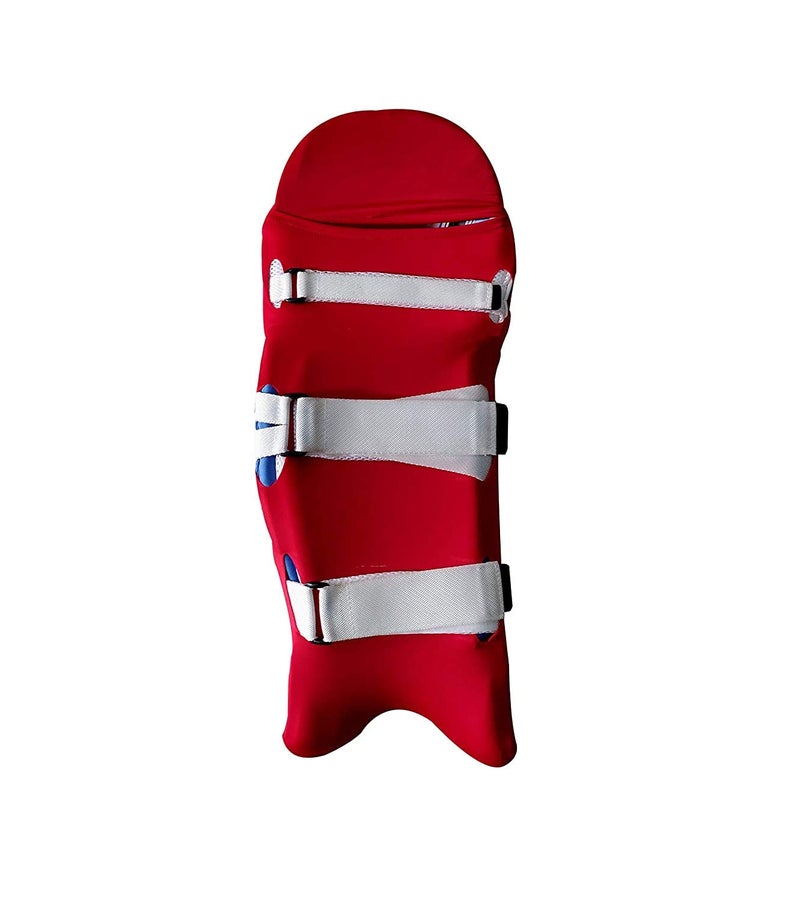 Raisons ® Cricket Leg Guard Pad Skin Cover/Outer Skin (Red), 1 Pair - Image 3