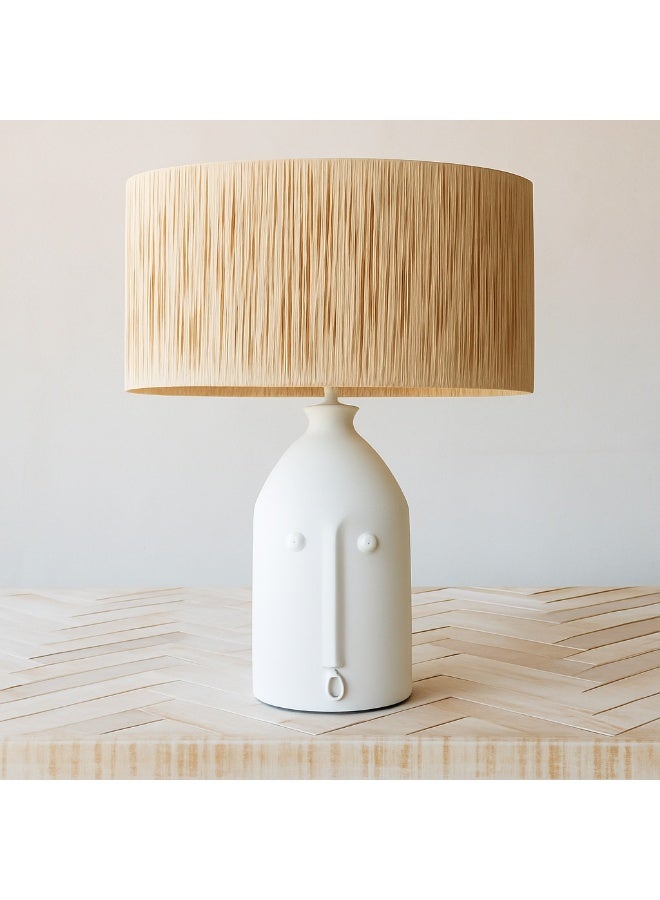 Cluc ALFEO TERRACOTTA white table lamp - Brown - Image 2