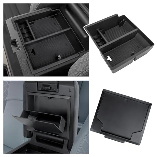 Sinminou Center Console Organizer Compatible with 2025-2026 Toyota 4Runner (6th Gen) Interior Accessories, Armrest Organizer Tray Insert with Hidden Storage Box for Coin and Sunglasses - Image 1