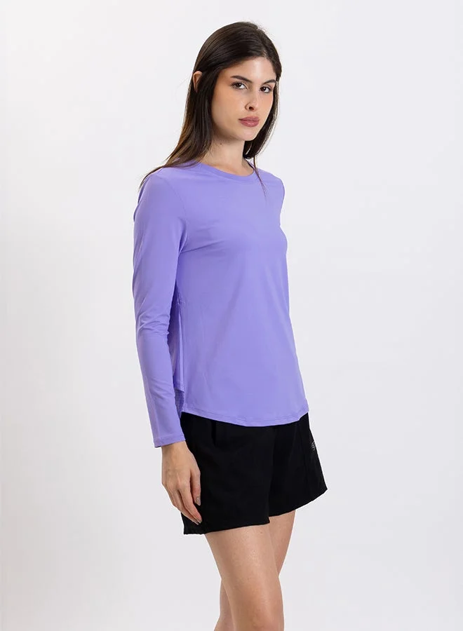 Shapes PURPLE SOFT VENTILATED LONG TOP for Women | Best Price UAE