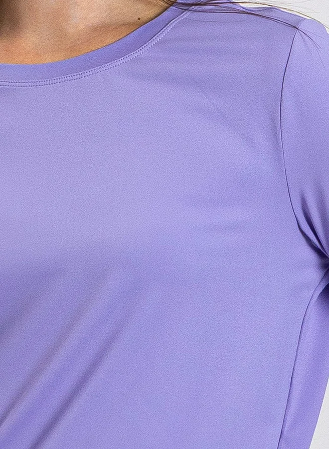 Shapes PURPLE SOFT VENTILATED LONG TOP for Women | Best Price UAE