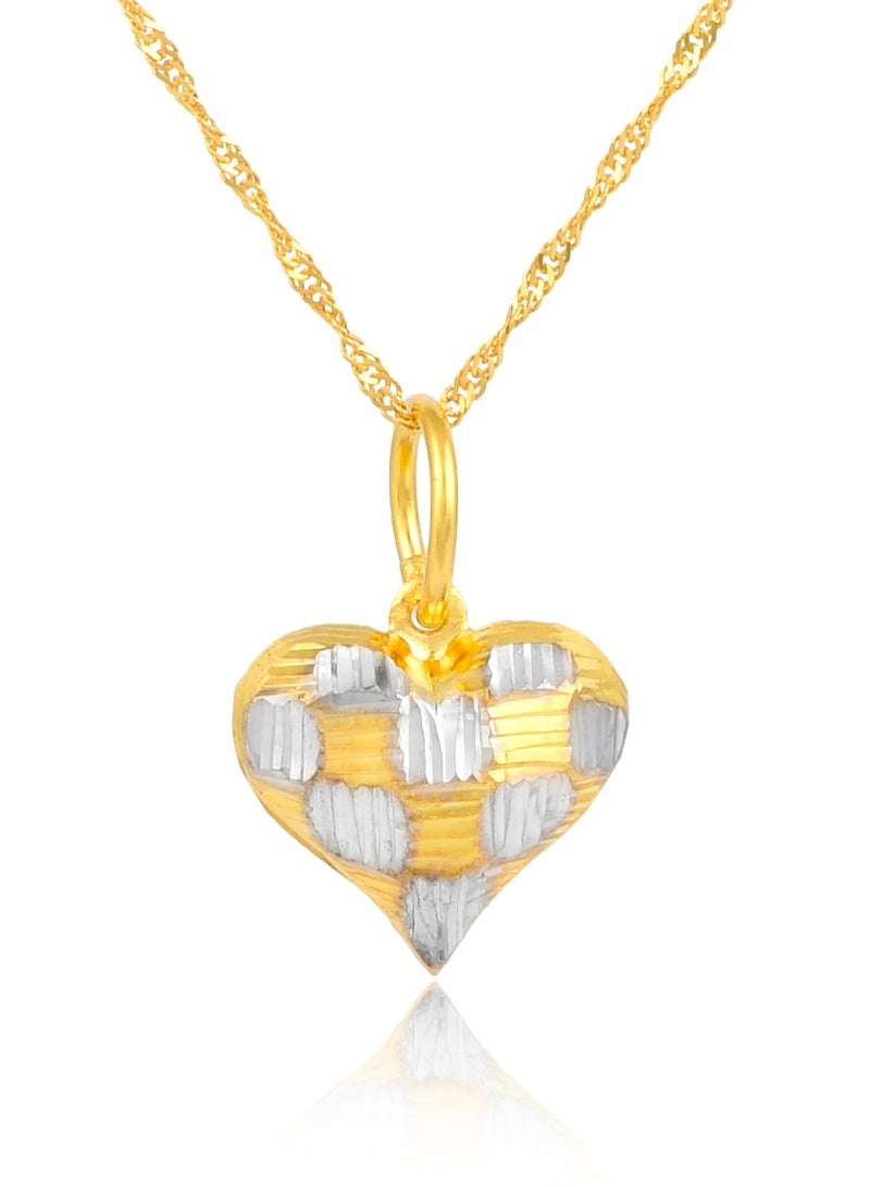 BAFLEH JEWELLERY 21k Gold Necklaces: A Gleaming Statement of Sophistication - Image 1