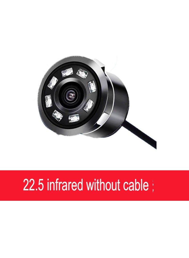 AROAQ Mini Back Up Camera, Ip68 Waterproof GM 22.5 Car High-definition Reversing Camera, Wide Angle Car Rear View Camera Suitable for All Vehicles, (22.5 Infrared Upgrade Model Bare Metal)  - Image 1