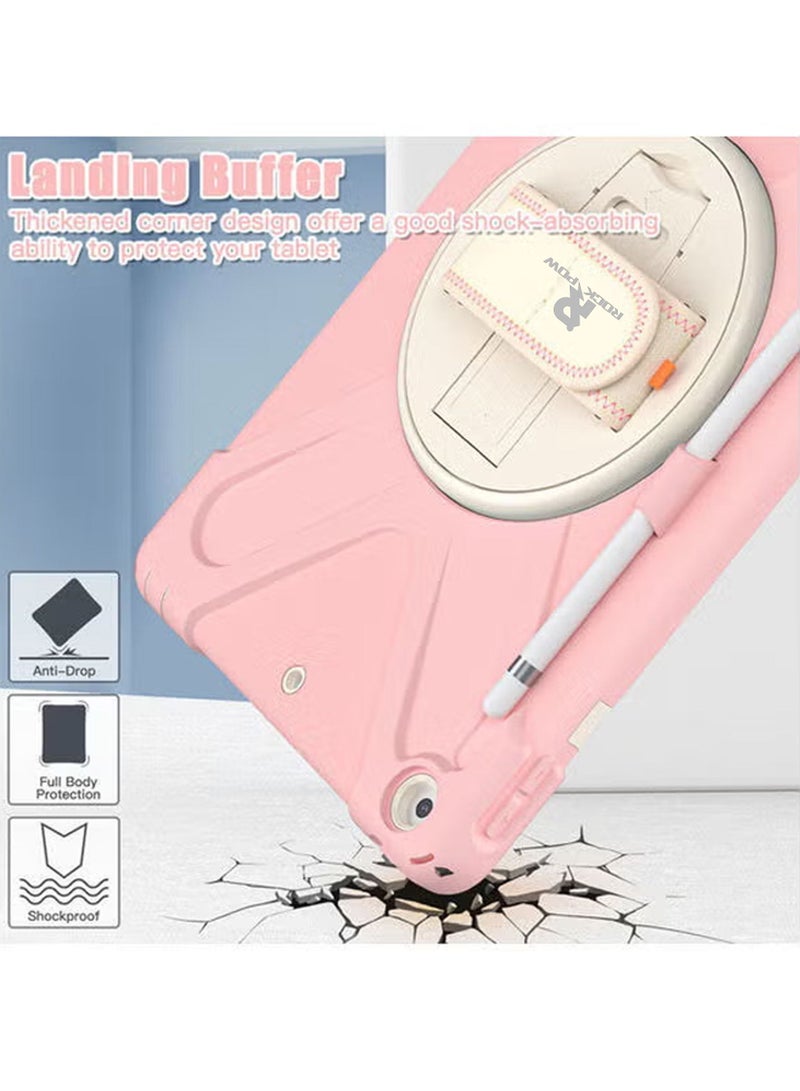 Rock Pow Cover Case  For Case iPad 10.2 Case 2021 iPad 9th/2020 iPad 8th/2019 iPad 7th Generation Case, Rugged Heavy Duty Shockproof Rotatable Kickstand Protective Cover for 10.2" iPad 9th/8th/7th Gen - Image 3