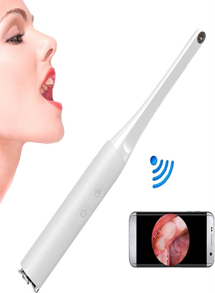 New Wireless WiFi Intraoral Camera Viewer for Dental Examination and Caries Prevention (White) - Image 1
