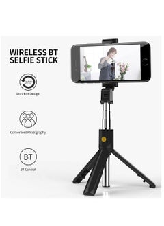 Raxoom Selfie Stick, K07 Selfie Stick Integrated Tripod BT 4.0 Wireless Selfie Stick Mini Portable Extendable Selfie Stick Tripod for Smart Phone  - Image 2