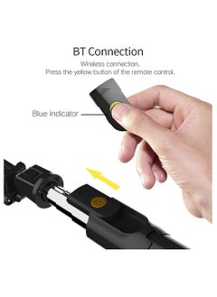Raxoom Selfie Stick, K07 Selfie Stick Integrated Tripod BT 4.0 Wireless Selfie Stick Mini Portable Extendable Selfie Stick Tripod for Smart Phone  - Image 5