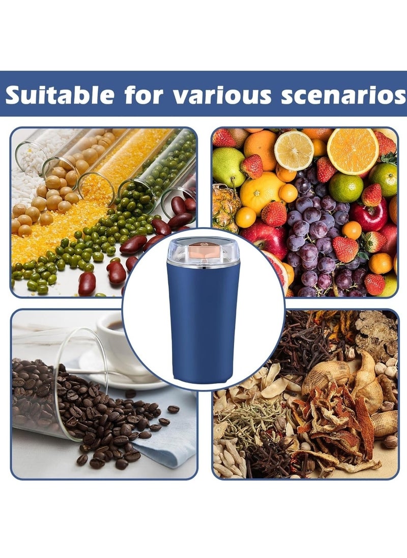 Generic - Practical stainless steel spice grinder, easy to use and clean - Image 1