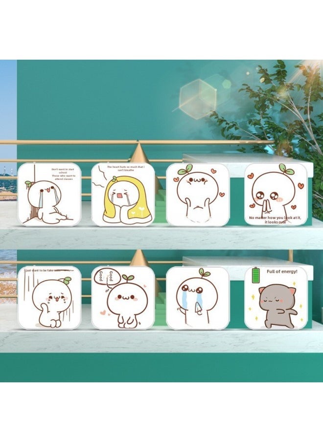 Simple Long Bar Cartoon Sports Mp3 Player Student Portable Music Player Card Set Digital Computer/mp3/mp3-Body Color:Network Language-Memory Capacity:Bare Metal, No Accessories - Image 1