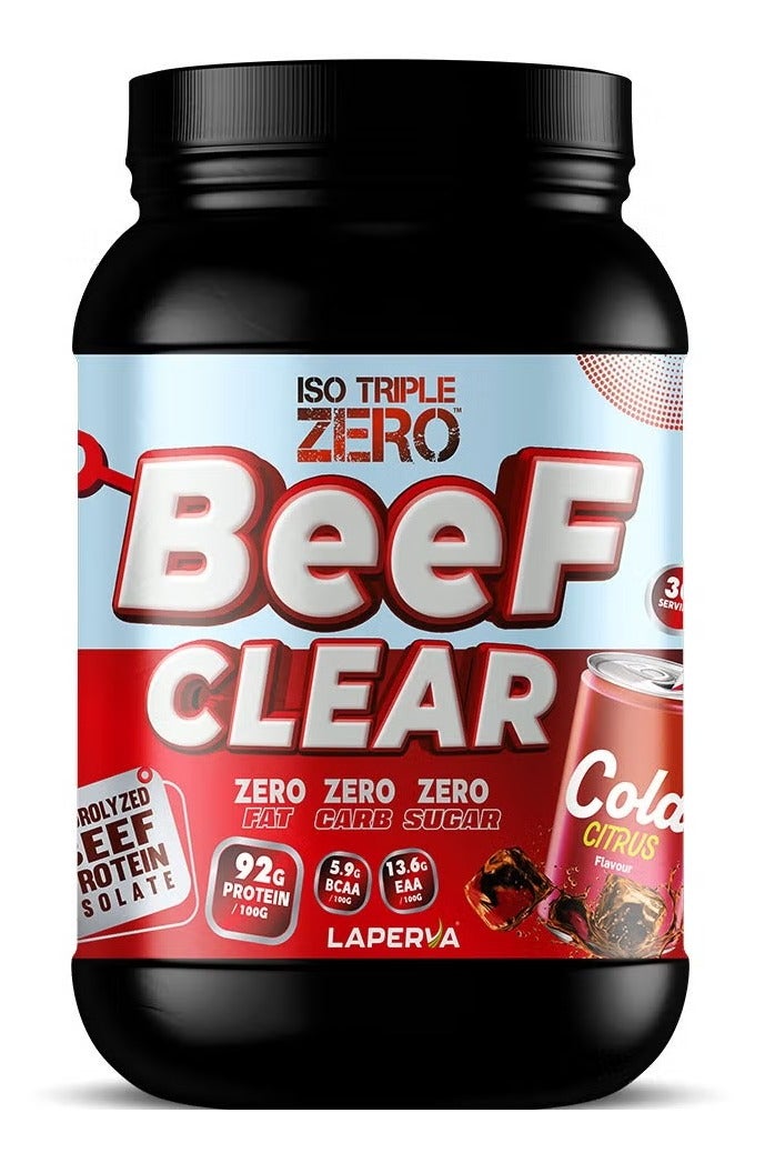 Laperva Iso Triple Zero Beef Clear Isolate Protein,Cola Citrus Flavour, 2 LB - Image 2