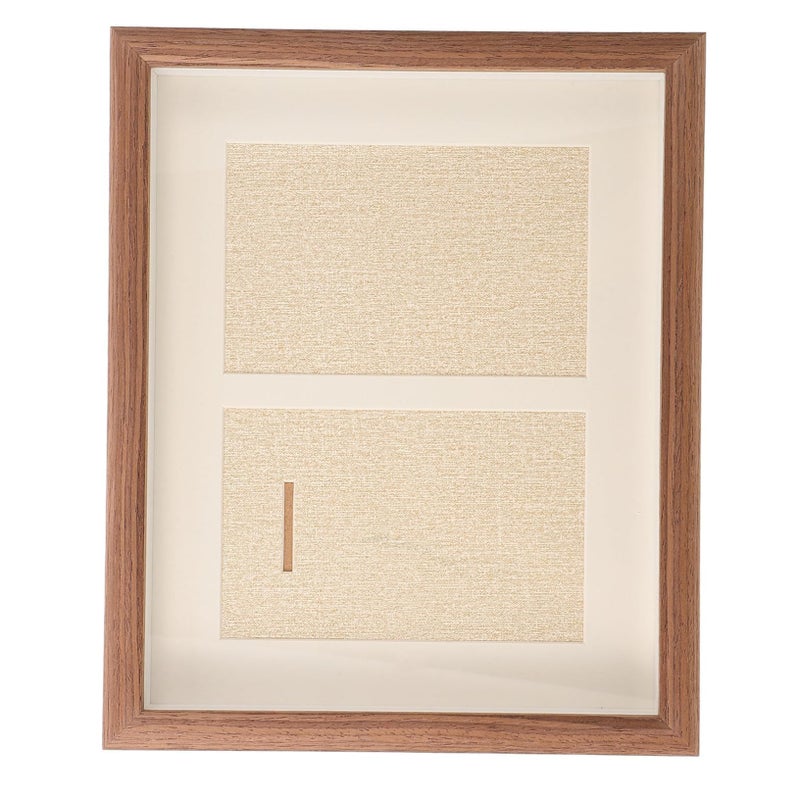 139Mm Coffee Wood Medal Display Case Decorative Frame Space Saving Versatile - Image 2