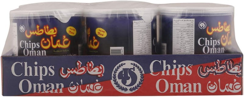 Chips Oman Potato Chips Chilli Flavor 37g x 6 - Image 1