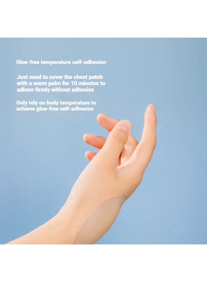 غطاء حلمة بدون غراء - غطاء سيليكون للثدي فائق النحافة ومضاد للنتوءات - فطائر ذاتية اللصق - Image 3