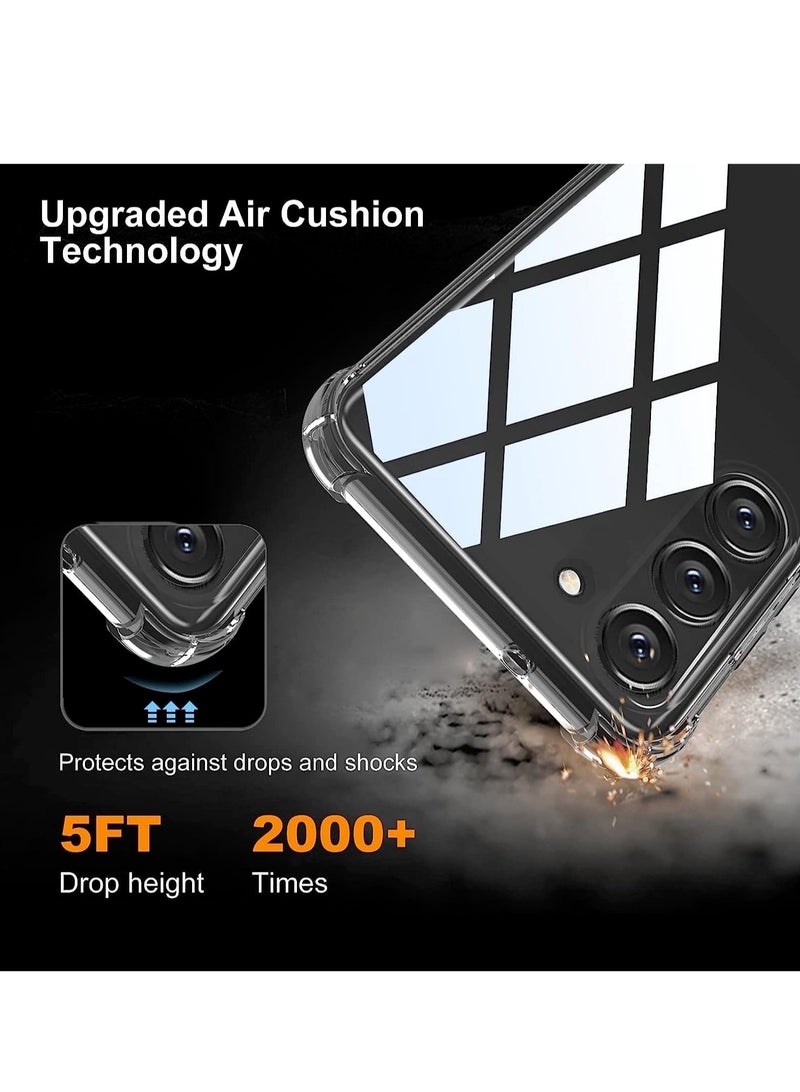DUSALA Samsung Galaxy S23 Case  Slim Transparent Samsung S23 Clear Cover Case Flexible TPU Shockproof Corners Cell Phone Cover for Samsung Galaxy S23 5G HD Clear - Image 5
