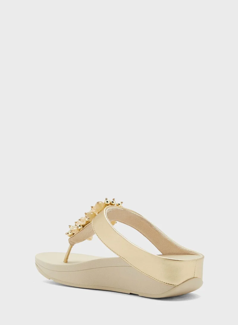 FitFlop Single Strap Wedge Sandals