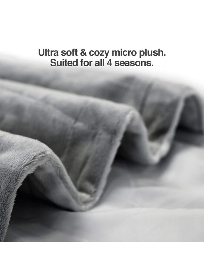 petfusion Premium Dog Blanket, Cat Blanket | Ultra Soft Pet Blanket Available In Plush Or Quilted, 2 Colors (Grey, Brown) | Perfect Blanket For Small Dogs & Large Dogs. 12 Month Warranty  - Image 5