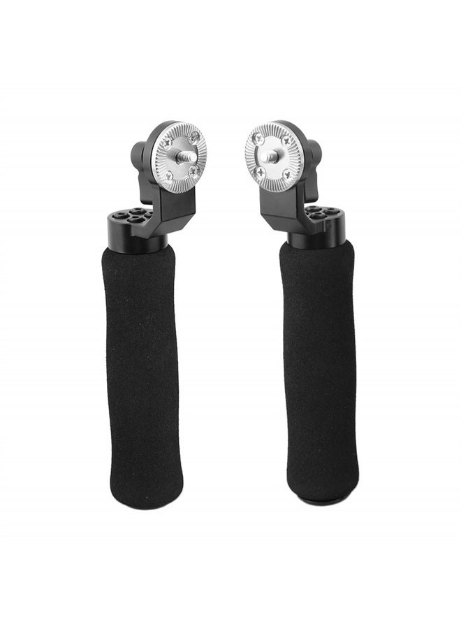 CAMVATE Ultra Light Sponge Handgrip with Rosette M6 Thumbscrew for Camera Handle Grip(A Pair) - 2254 - Image 1